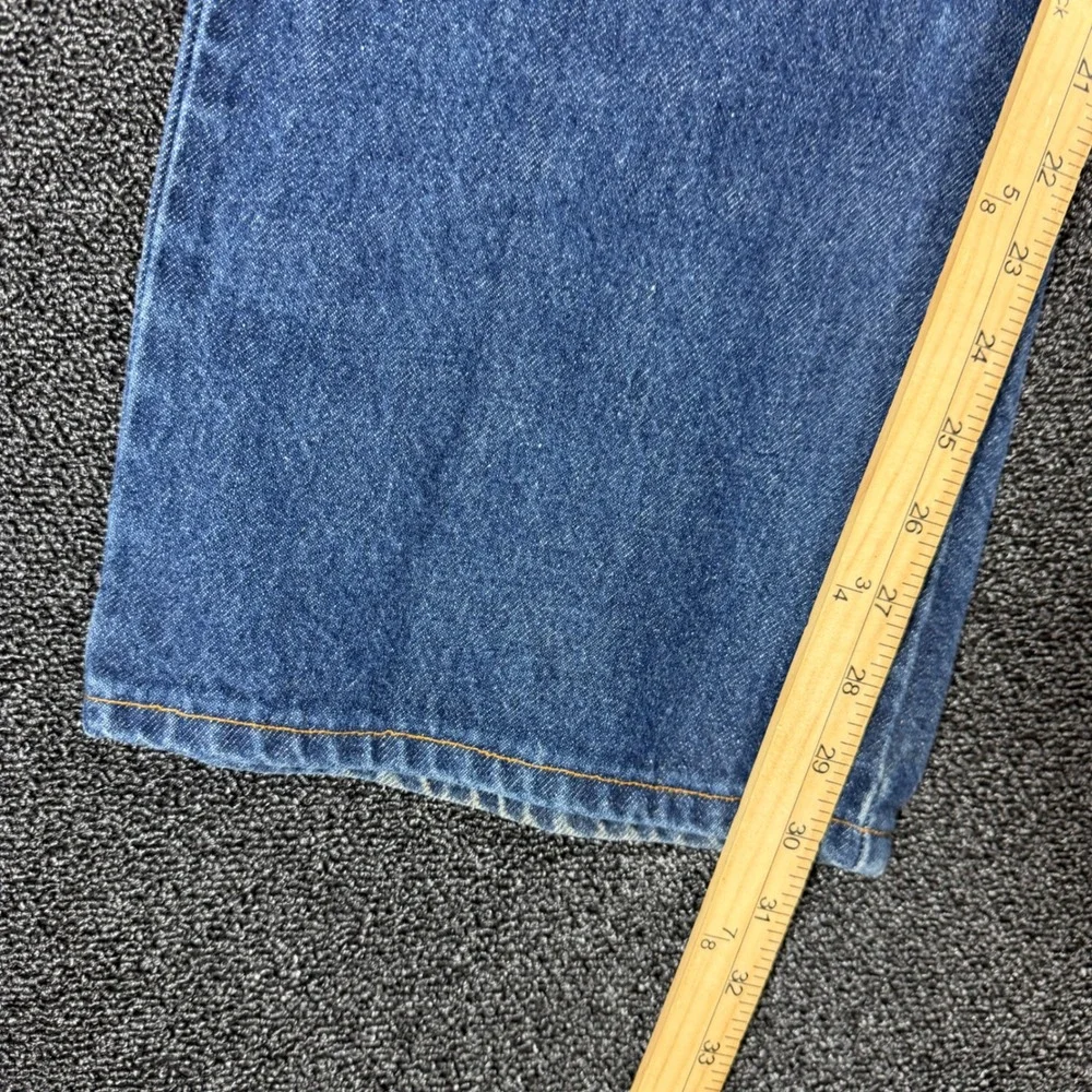 Vintage Levi's 517 Bootcut Denim Jeans Medium Wash Size 40x30 Western 2000s Y2K